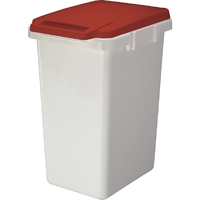 トラスコ 連結ワンハンドペール ７０Ｌ レッド TRUSCO 連結ワンハンドル付ペール（パッキンなし） TRHP-70-R