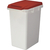 トラスコ 連結ワンハンドペール ７０Ｌ レッド TRUSCO 連結ワンハンドル付ペール（パッキンなし） TRHP-70-R-イメージ1