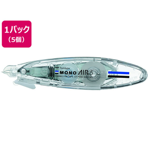 トンボ鉛筆 修正テープ モノエアーペンタイプ 詰替式 5mm 5個 F383212-CT-PAX5-イメージ1