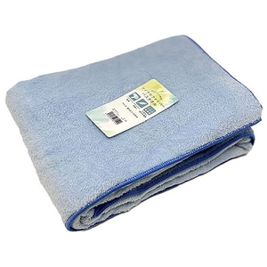林 マイクロファイバーバスタオル 60×120cm BLUE 10枚 FCG443U-54-0055-15-イメージ1