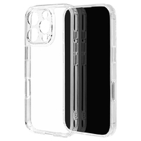 ラスタバナナ iPhone 16 Pro用極限保護 ハイブリッドケース TPU×PC クリア 8206IP461PHPLCL