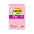 3M ポスト・イット ふせん 強粘着 再生紙 75x25mm ポジティブリィピンク 90枚×2冊 FCK293B-500SS-PPK