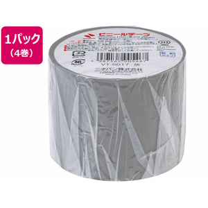 ニチバン ビニールテープ 50mm×10m 灰 4巻 FC436TC-VT-5017-イメージ1