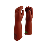 渡部工業 [L] 高圧用絶縁手袋(耐候性/3500V) FCJ071M-EA640ZE-21