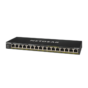 NETGEAR 16ポート PoE+(183W)アンマネージスイッチ GS300シリーズ GS316PP-100AJS-イメージ2