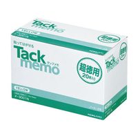 コクヨ タックメモ 超徳用 ノート 75×75 黄 100枚×20冊 F818710-ﾒ-3001