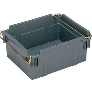 岐阜プラスチック工業 HB型コンテナーHB-42 グレー FC266GZ-8362421-イメージ1