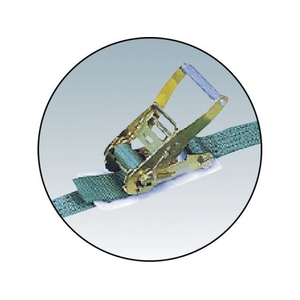 日興製綱 ニッコウ/ベルト荷締機 ナローフック付 幅50mm 長さ1m 固定・7m 0.573000kg3000kg FC813HV-4803094-イメージ2