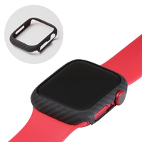 Deff Apple Watch Series 7(45mm)用アラミド繊維ケース DURO マットブラック DCS-AW7D41KVBK