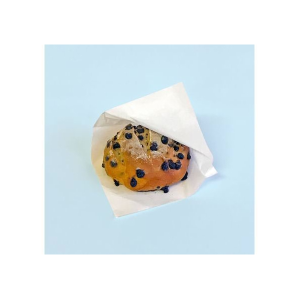 近藤印刷工業 バーガー袋 12cm角 白 6000枚 FCN3787-719061 