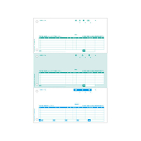 ヒサゴ 納品書 A4タテ 3面 6穴 インボイス対応 500枚 FC91599-BP1411