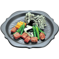 アーテック 六角 陶板焼 黒 小 T-33 FC171LU-7042700