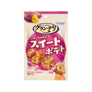 ユニ・チャーム グラン・デリ おやつ ワンちゃんのスイートポテト 70g FCJ108J-イメージ1