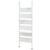 アイリスオーヤマ ウッドウォールラック ハーフ棚板付き HIROBIROシリーズ ウォームホワイト WLRHT62ｳｵ-ﾑﾎﾜｲﾄ-イメージ1