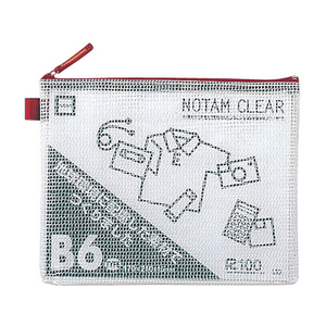 サクラクレパス ノータム・クリヤー B6タイプ レッド FC65142-UNC-B6#19-イメージ1