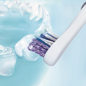 オムロン 電動歯ブラシ メディクリーンシリーズ ホワイト HT-B319-W-イメージ2