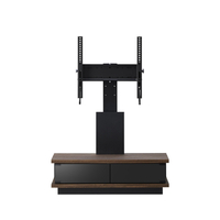 朝日木材 WS-TNG800-DB 壁寄せテレビスタンド ダークブラウン