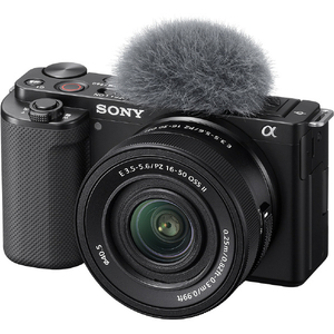 SONY ミラーレス一眼カメラ α VLOGCAM ブラック ZV-E10KB-イメージ2