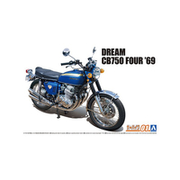 アオシマ ｻﾞﾊﾞｲｸ1ﾎﾝﾀﾞCB750ﾄﾞﾘ-ﾑ69 1/12 ホンダ CB750 ドリーム CB750