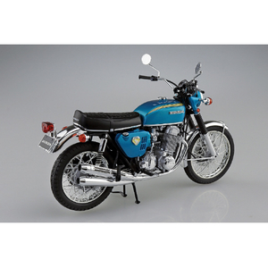 アオシマ 1/12 ホンダ CB750 ドリーム CB750 FOUR '69 ｻﾞﾊﾞｲｸ1ﾎﾝﾀﾞCB750ﾄﾞﾘ-ﾑ69-イメージ2