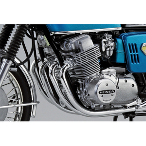 アオシマ 1/12 ホンダ CB750 ドリーム CB750 FOUR '69 ｻﾞﾊﾞｲｸ1ﾎﾝﾀﾞCB750ﾄﾞﾘ-ﾑ69-イメージ3
