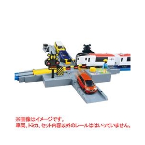 タカラトミー プラレール J-20 オート踏切(トミカ対応) Pﾚ-ﾙJ20ｵ-ﾄﾌﾐｷﾘﾄﾐｶﾀｲｵｳ-イメージ1