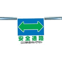 ユニット ワンタッチ取付標識 安全通路 FC857GG-2532662