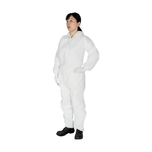 トラスコ 不織布使い捨て保護服（１層・目付４５ｇ軽量タイプ）　ＸＸＬサイズ TPS-XXL-1A-イメージ2