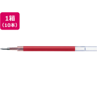 ゼブラ ジェルボールペン替芯JF-0.5芯 赤 10本 1箱(10本) F850237RJF5-R