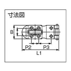 スガツネ工業 (140050227)HP-75ステンレス鋼製バーラッチ FC421FN-3620581-イメージ2