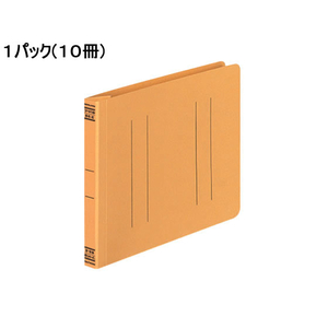 コクヨ フラットファイルV B6ヨコ とじ厚15mm 黄 10冊 1パック(10冊) F835968-ﾌ-V18Y-イメージ1