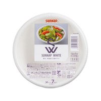 サンナップ サンナップホワイトペーパーボウルM 410ml 7個入 FC032PD-P4107SNP