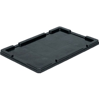 サンコー 導電性ボックス型コンテナー 701815 サンボックス#36-2フタ 黒 FCD791A-2177910
