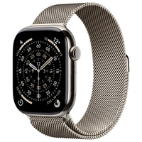 Apple Apple Watch Series 11 ナチュラルチタニウムケースとナチュラルミラネーゼループ - S/M MFCY4J/A