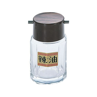 大塚硝子店 #21 木目 ラー油入れ ガラス製 FC971LN-5357600