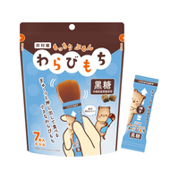 井村屋 もっちりぷるんわらびもち 黒糖 7本 FCJ195F--