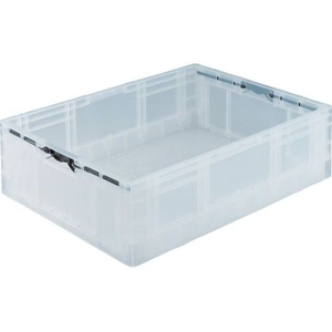トラスコ中山 TRUSCO TPO型 折りたたみコンテナ TP規格 53L 透明 FC510GZ-2871041-イメージ1