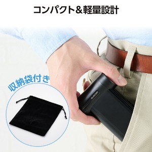 エレコム 電動エアダスター ブラック AD-ALB04BK-イメージ7