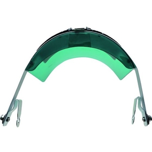 トラスコ中山 ヘルメット取付型防災面 グリーン ダブル型 FC086EH-2316021-イメージ3