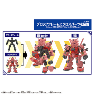 バンダイ ブロックロス 赤いガンダム 赤いガンダム ﾌﾞﾛﾂｸﾛｽｱｶｲｶﾞﾝﾀﾞﾑ-イメージ6