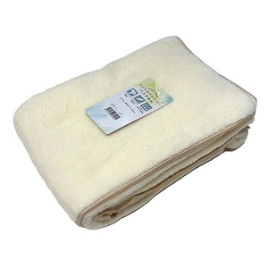 林 マイクロファイバーバスタオル 60×120cm IVORY 10枚 FCG446U-54-0055-18-イメージ1