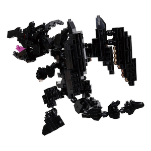 カワダ ナノブロック 遊戯王デュエルモンスターズ 真紅眼の黒竜 NBCC281ﾕｳｷﾞｵｳﾚﾂﾄﾞｱｲｽﾞBD-イメージ3