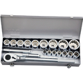 ＫＴＣ １９．０ｓｑ．ソケットレンチセット［１９点］ KTC ソケットレンチセット（12角タイプ） 差込角19.0mm TB619B
