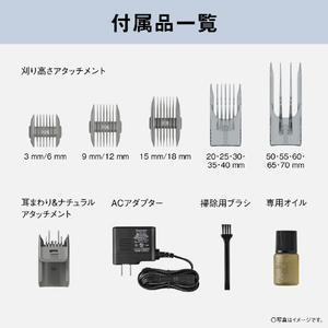 パナソニック ファミリーバリカン ブルーグレー ER-GF6A-H-イメージ12