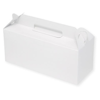 食品箱 ドーナツ H-24-2ホワイト 25枚 FC595SE-004661248