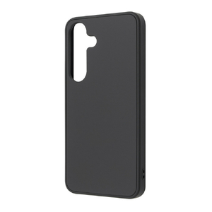 レイアウト Galaxy S25用Like standard maru Pietra 耐衝撃 バンパー マット ハイブリッドケース マットブラック RT-GS25K6TB/MB-イメージ1