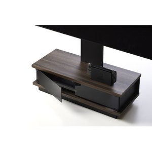 朝日木材 壁寄せテレビスタンド アッシュグレー WS-TNG800-AG-イメージ5