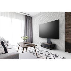 朝日木材 壁寄せテレビスタンド アッシュグレー WS-TNG800-AG-イメージ7