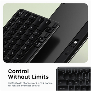 Satechi Sastechi Slim EX1 Wireless Keyboard US Layout (C-EN)スペースブラック PST-KEX1C-EN-イメージ11