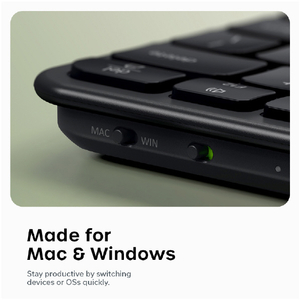 Satechi Sastechi Slim EX1 Wireless Keyboard US Layout (C-EN)スペースブラック PST-KEX1C-EN-イメージ15